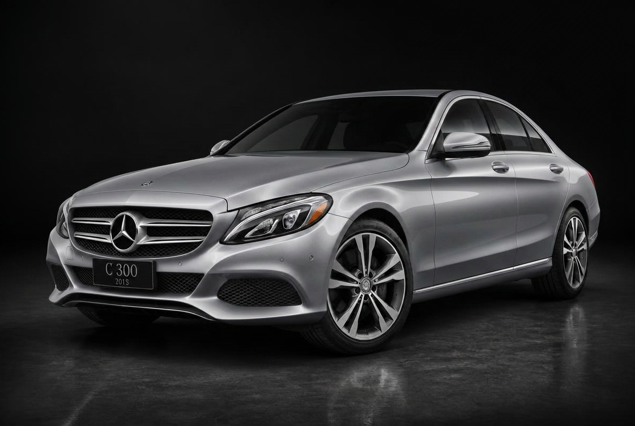 Silver 2015 Mercedes-Benz C300 available in Atlanta